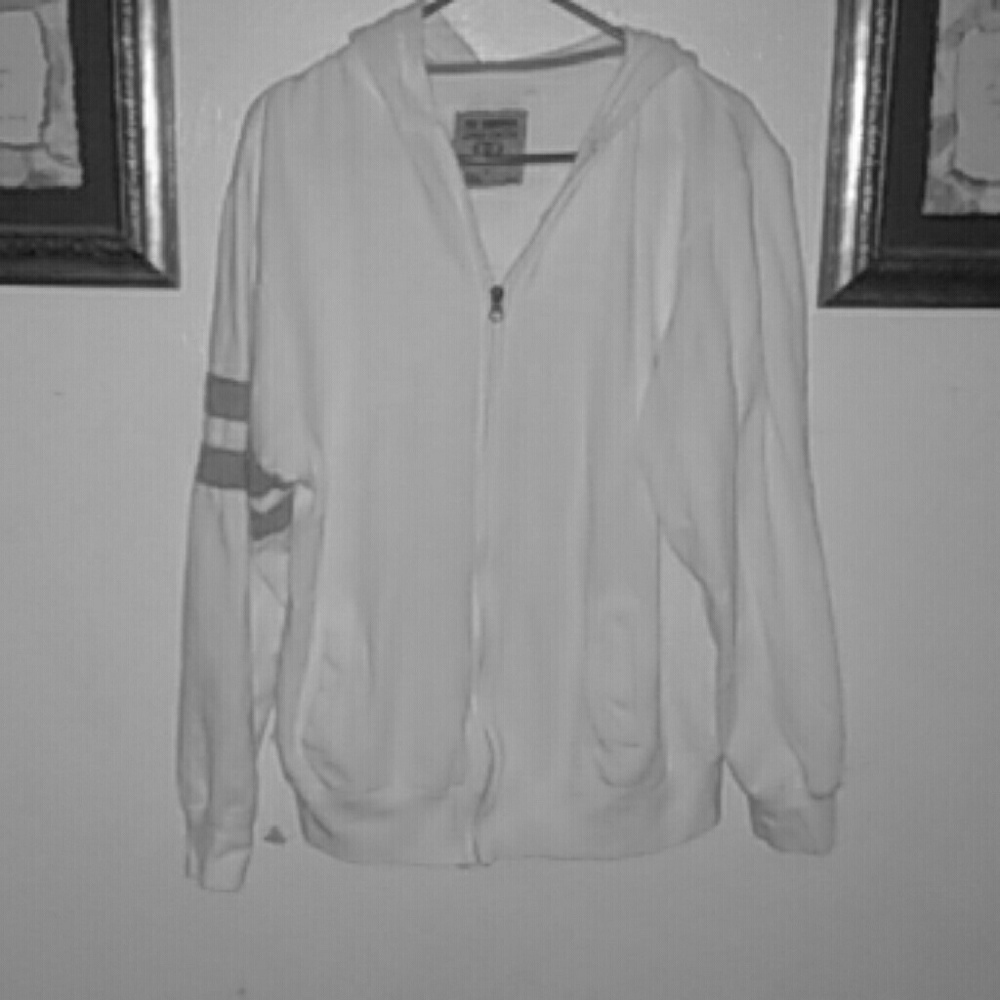 Clean White Sweat Shirt